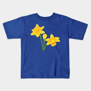 Spring Daffodils Kids T-Shirt